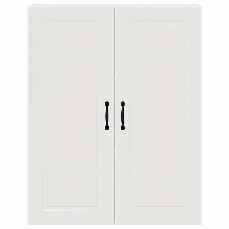 vidaXL Kitchen Cabinet with Shelf High Gloss White 80 x 31 x 100 cm