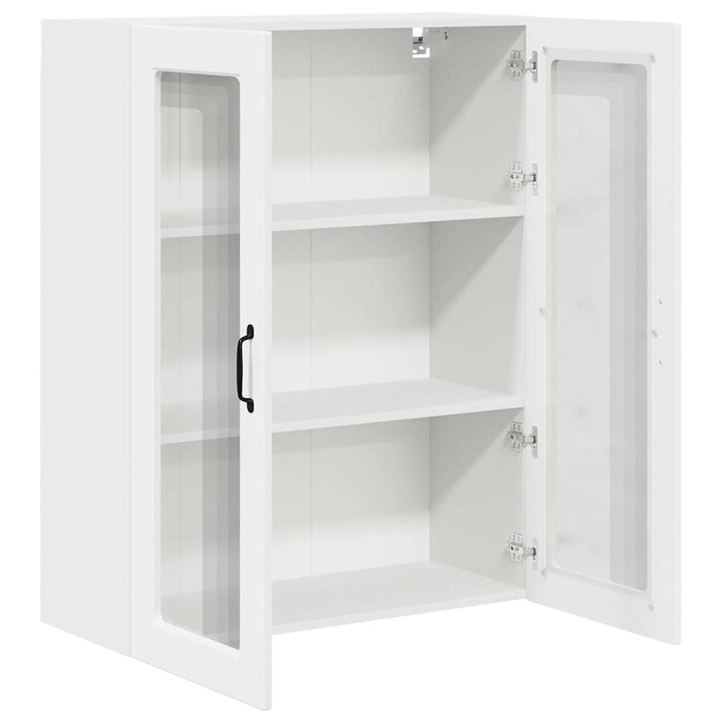 vidaXL Kitchen Wall Cabinet White 80 x 31 x 100 cm Engineered Wood