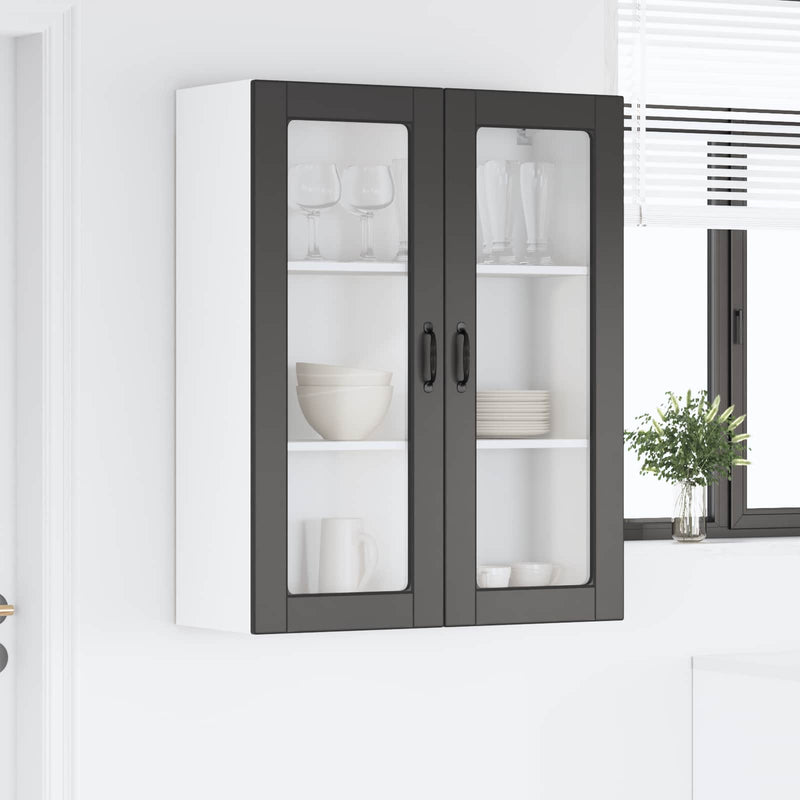 vidaXL Kitchen Cabinet Black 80 x 31 x 100 cm Engineered Wood