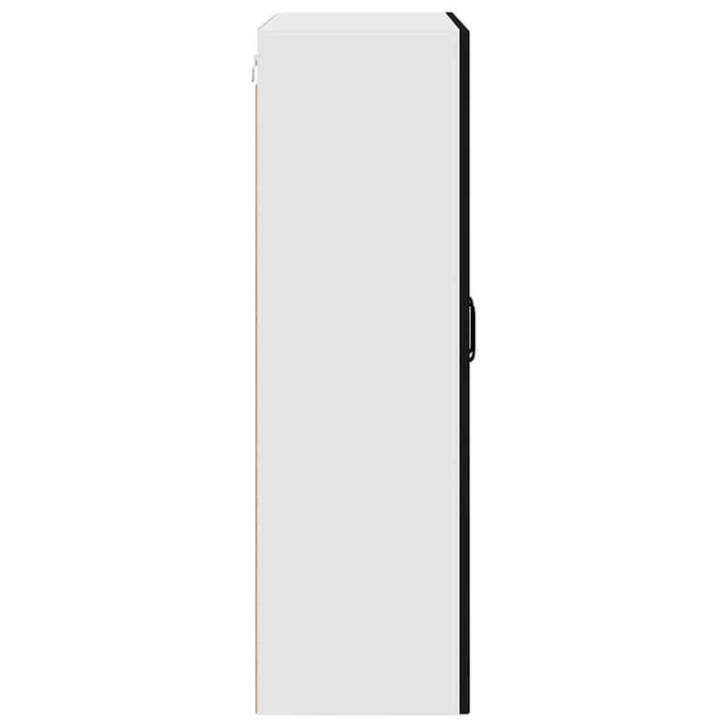 vidaXL Kitchen Cabinet Black 80 x 31 x 100 cm Engineered Wood