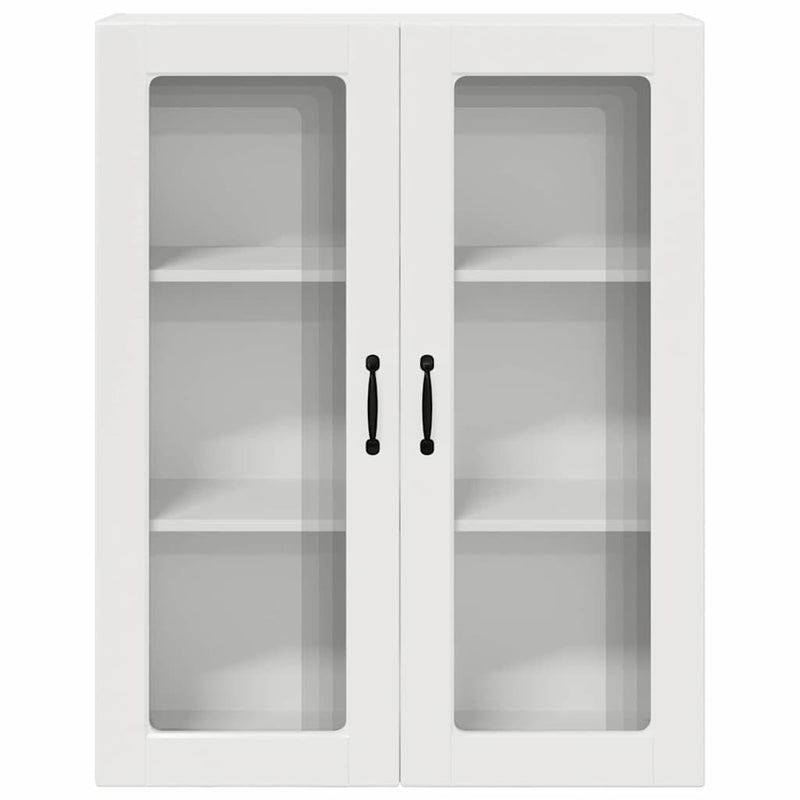 vidaXL Kitchen Cabinet with Shelf High Gloss White 80 x 31 x 100 cm