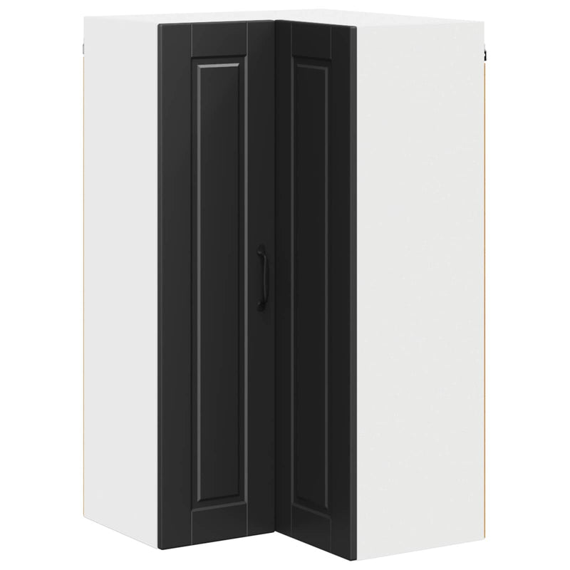 vidaXL Kitchen Cabinet Black 57 x 57 x 100 cm Engineered Wood