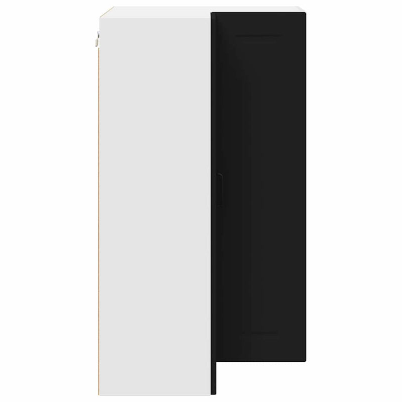 vidaXL Kitchen Cabinet Black 57 x 57 x 100 cm Engineered Wood