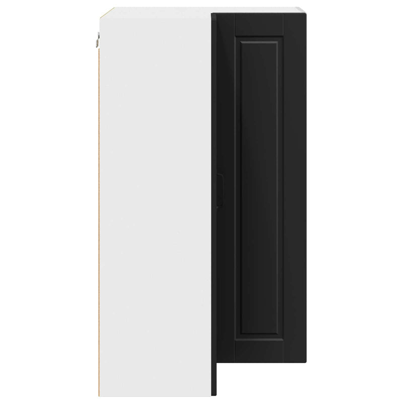 vidaXL Kitchen Cabinet Black 57 x 57 x 100 cm Engineered Wood