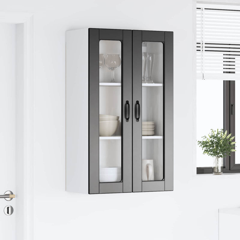 vidaXL Kitchen Cabinet Black 60 x 31 x 100 cm Engineered Wood