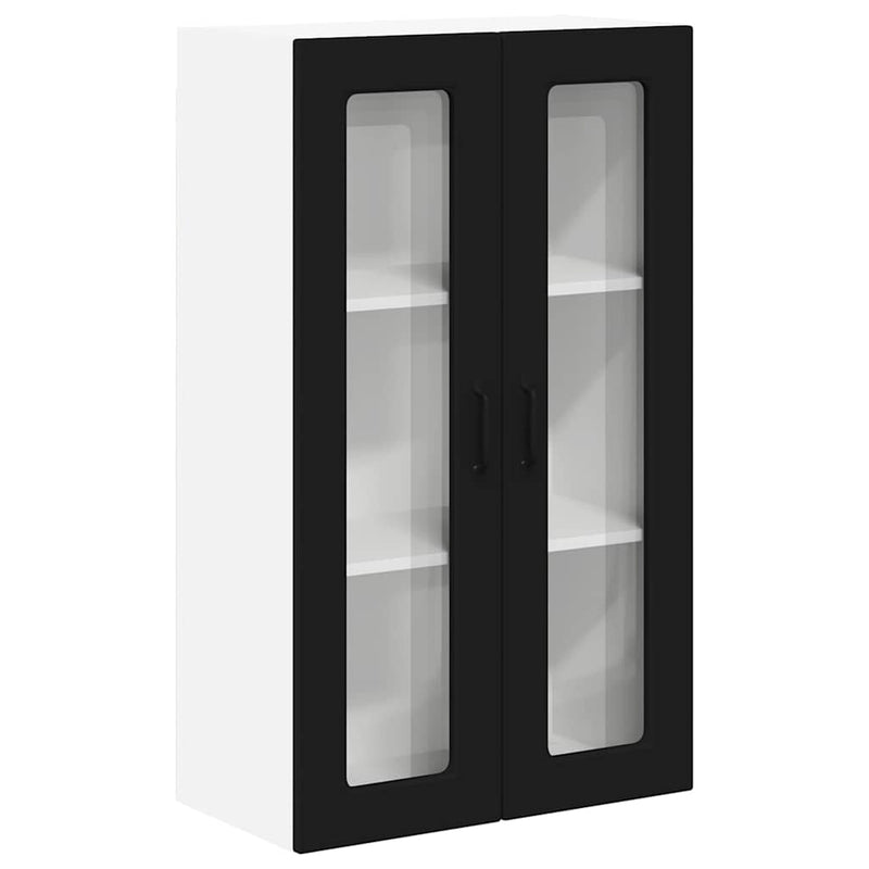 vidaXL Kitchen Cabinet Black 60 x 31 x 100 cm Engineered Wood