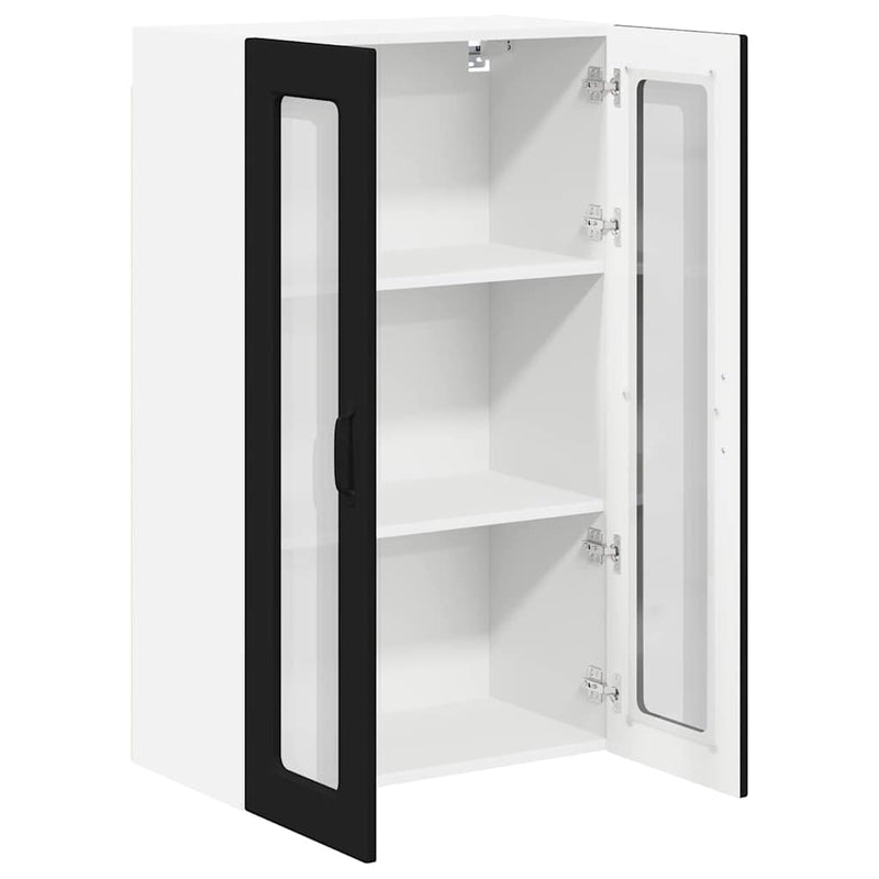 vidaXL Kitchen Cabinet Black 60 x 31 x 100 cm Engineered Wood