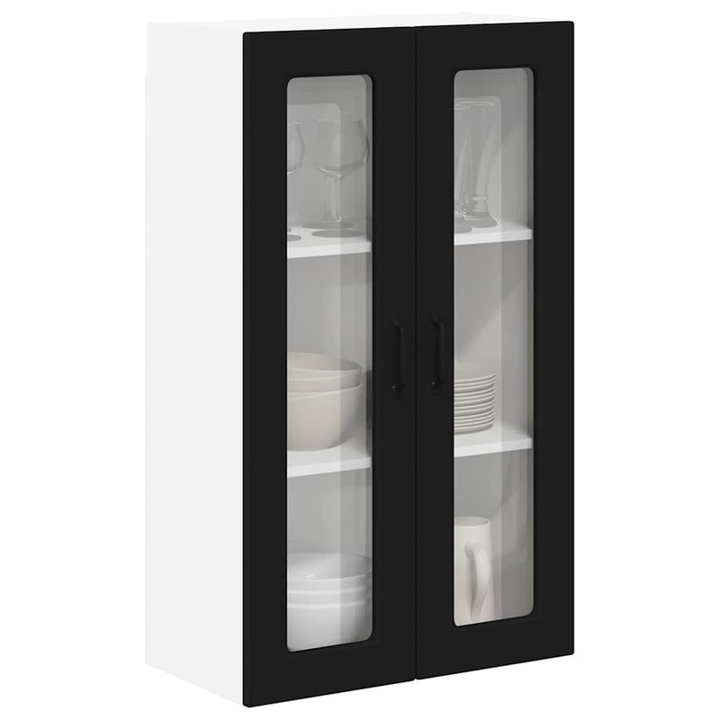 vidaXL Kitchen Cabinet Black 60 x 31 x 100 cm Engineered Wood