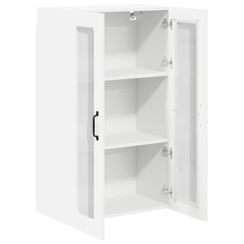 vidaXL Kitchen Cabinet with Shelf High Gloss White 60 x 31 x 100 cm