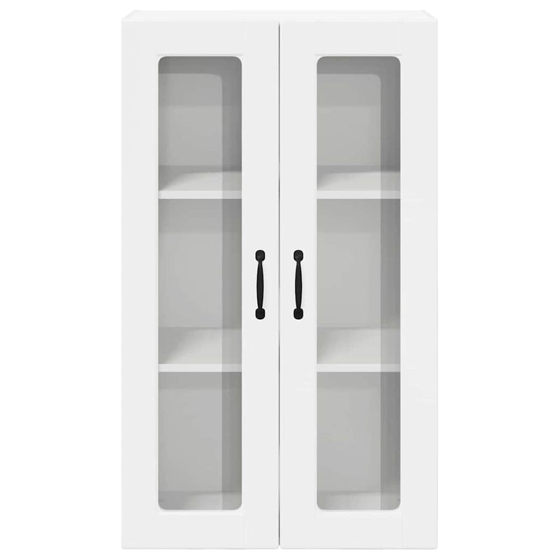 vidaXL Kitchen Cabinet with Shelf High Gloss White 60 x 31 x 100 cm