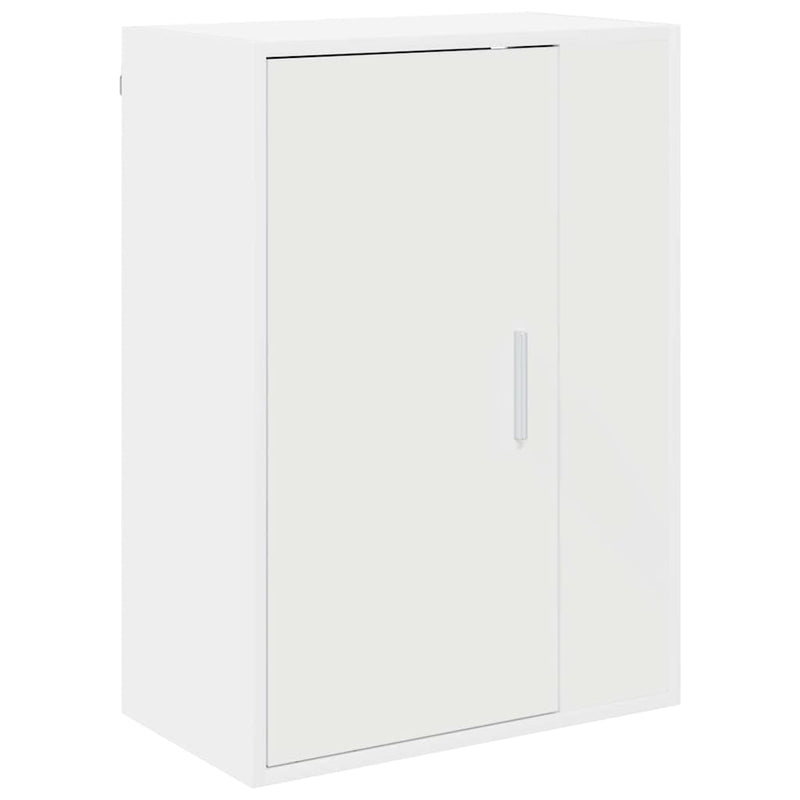 vidaXL 4 Piece TV Cabinet Set Wall-mounted White Engineered wood