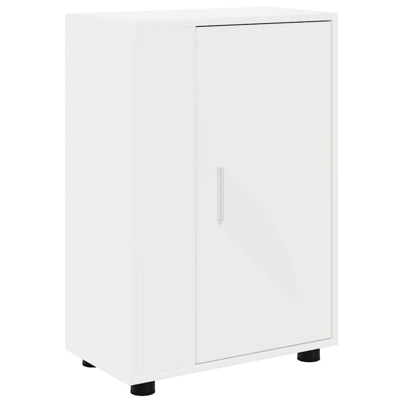 vidaXL 4 Piece TV Cabinet Set Wall-mounted White Engineered wood