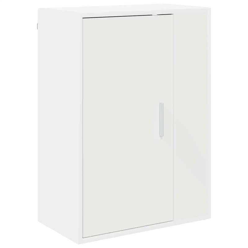 TV Cabinet Set White Engineered wood