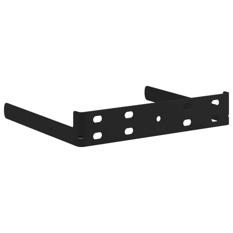 Wall Shelf 2 pcs Brown 40 x 23.5 x 3.8 cm Engineered Wood