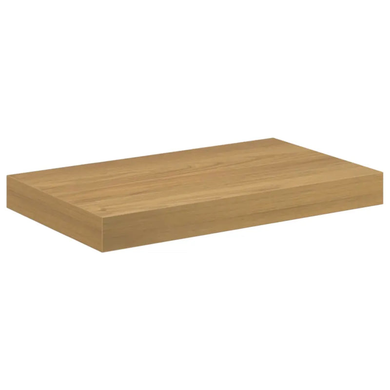 Wall Shelf 2 pcs Brown 40 x 23.5 x 3.8 cm Engineered Wood