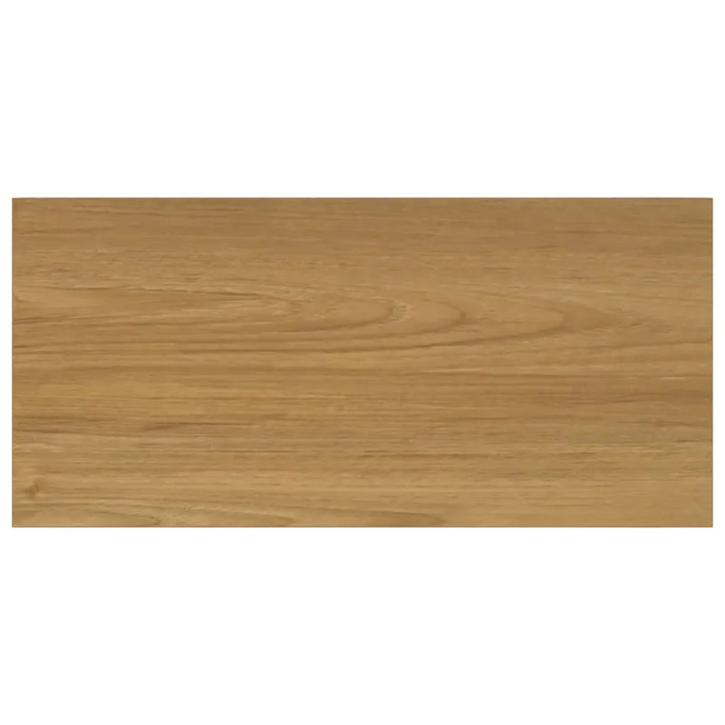 Wall Shelf 2 pcs Brown 40 x 23.5 x 3.8 cm Engineered Wood