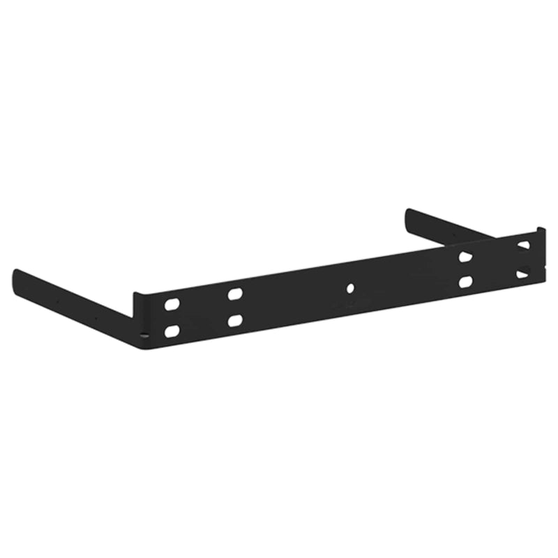 Wall Shelf 2 pcs Brown 60 x 23,5 x 3,8 cm Engineered Wood