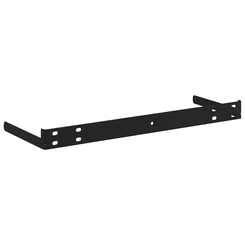 Wall Shelf 2 pcs Brown 80 x 23,5 x 3,8 cm Engineered Wood