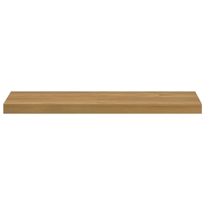 Wall Shelf 2 pcs Brown 80 x 23,5 x 3,8 cm Engineered Wood
