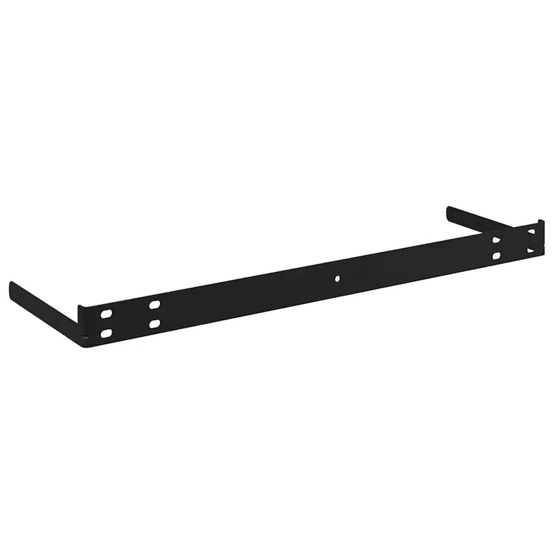 Wall Shelf 2 pcs Brown 120 x 23,5 x 3,8 cm Engineered Wood