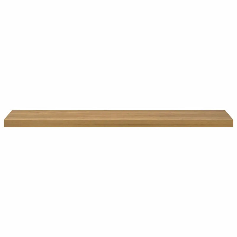 Wall Shelf 2 pcs Brown 120 x 23,5 x 3,8 cm Engineered Wood