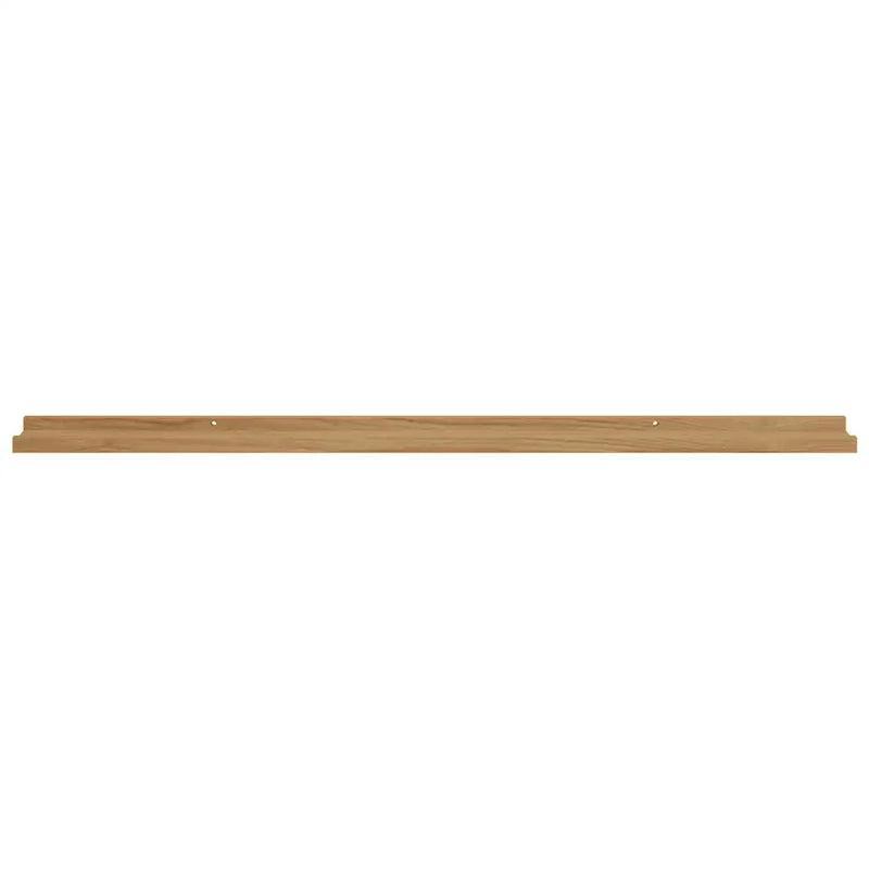 Wall Shelf 2 pcs Brown 115 x 9 x 3 cm Engineered Wood