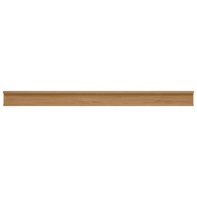 Wall Shelf 2 pcs Brown 115 x 9 x 3 cm Engineered Wood