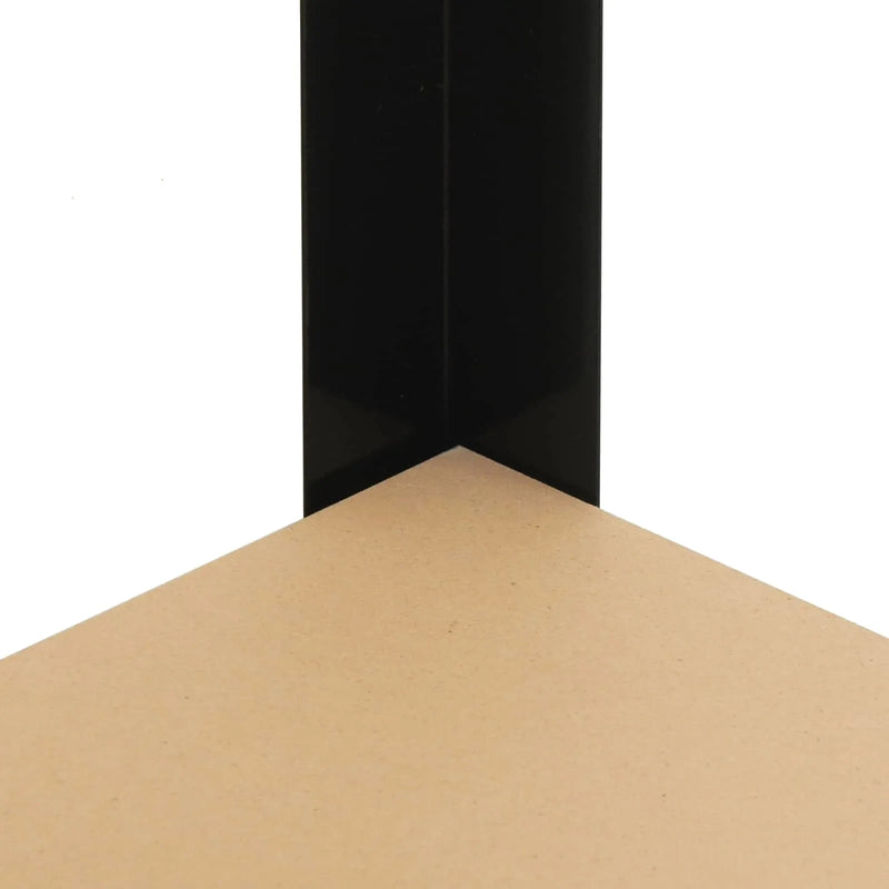 Workbench Black 115 x 55 x 91 cm Engineered Wood and Metal