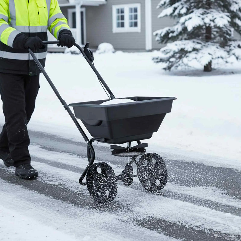 Spreader Black 82 x 46 x 75 cm PVC and Steel