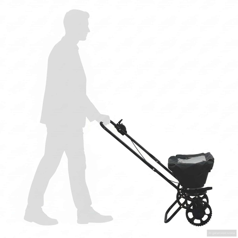 Spreader Black 82 x 46 x 75 cm PVC and Steel