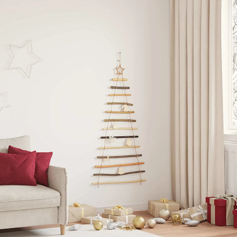 Christmas Tree Natural 120 cm Solid Ash Wood