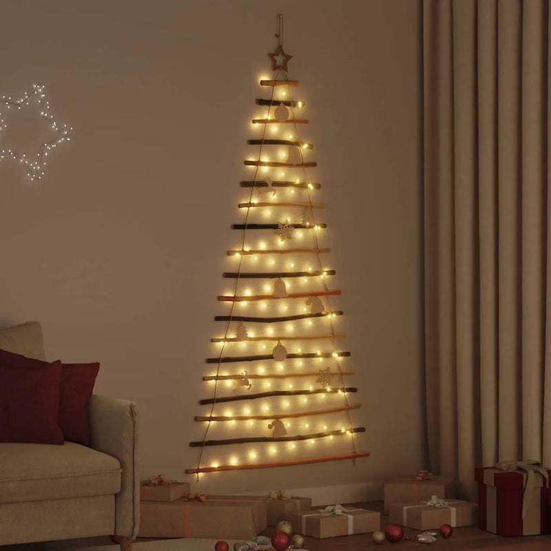 Christmas Tree Natural 180 cm Solid Ash Wood