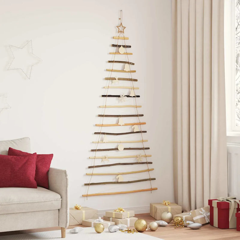 Christmas Tree Natural 180 cm Solid Ash Wood