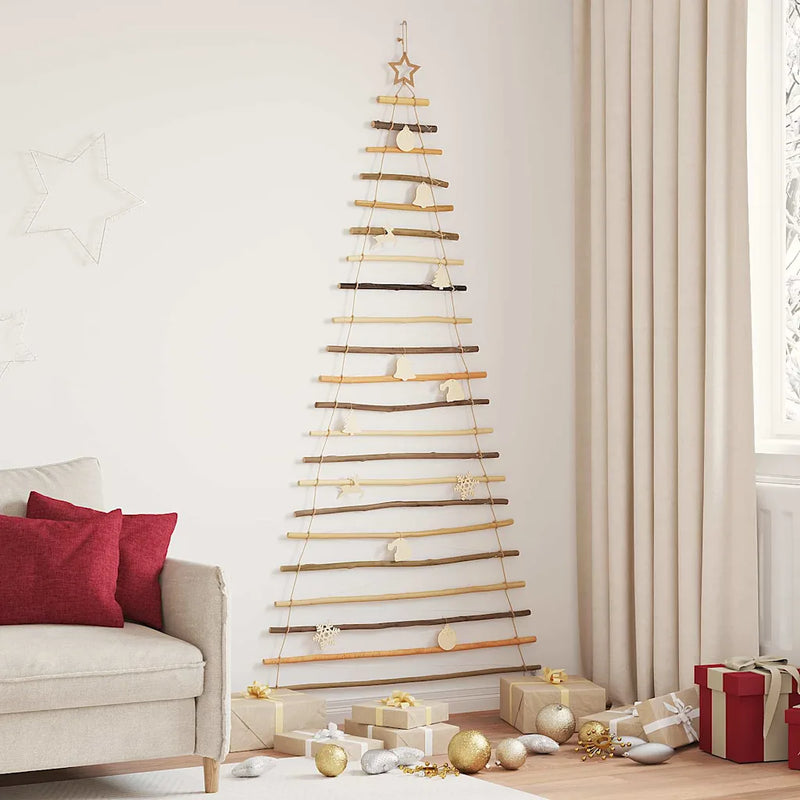 Christmas Tree Natural 210 cm Solid Ash Wood