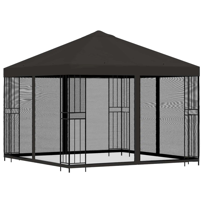 Garden Gazebo with Sidewalls 3 x 3 m Anthracite