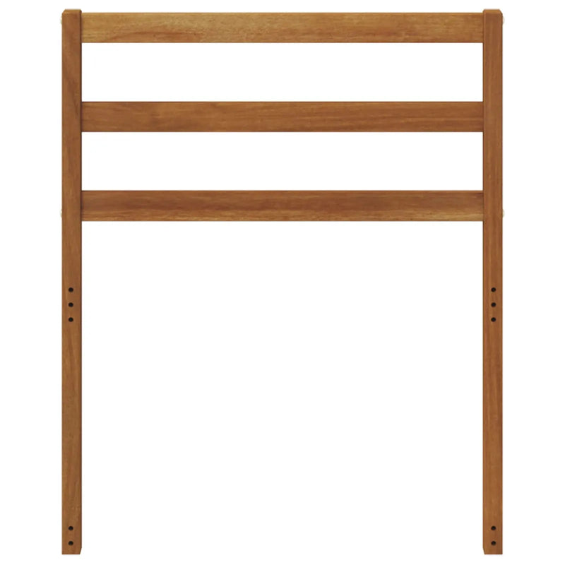 Armrest 2 pcs Natural 59 x 4 x 73 cm Solid Acacia Wood
