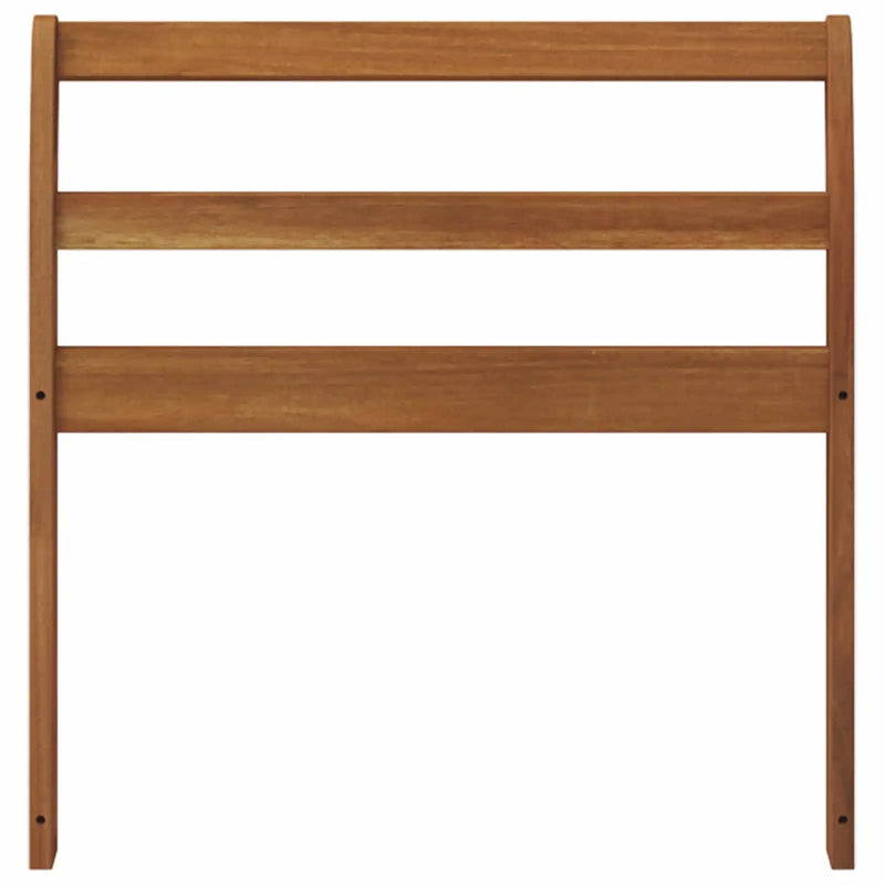 Armrest 2 pcs Natural 58.5 x 8 x 60 cm Solid Acacia Wood