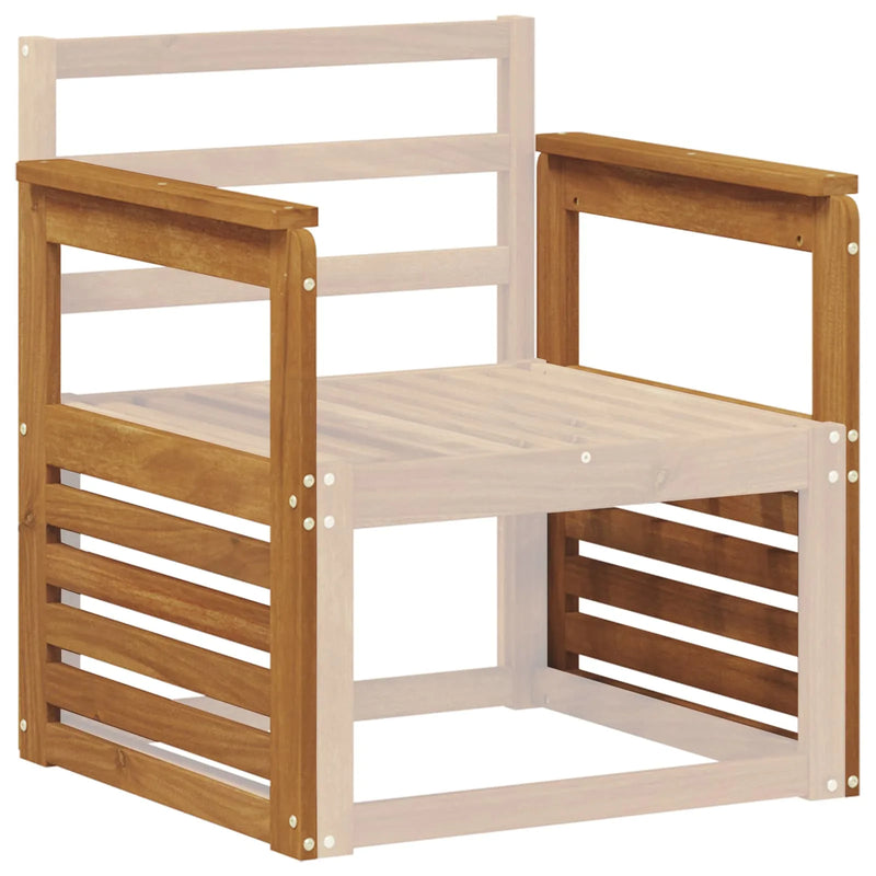 Armrests 2 pcs Brown 59 x 6 x 61 cm Engineered Wood