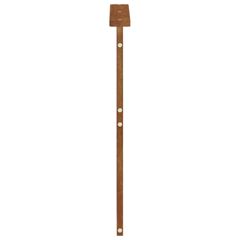 Armrests 2 pcs Brown 59 x 6 x 61 cm Engineered Wood