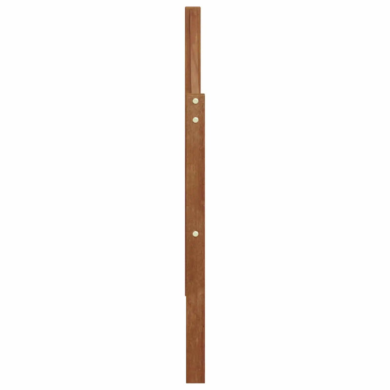 Armrest 2 pcs Natural 79 x 4 x 73 cm Solid Acacia Wood