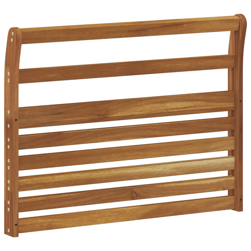 Armrest 2 pcs Natural 78.5 x 8 x 60 cm Solid Acacia Wood