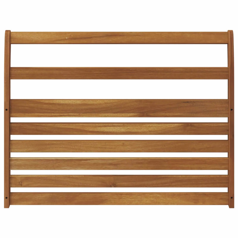 Armrest 2 pcs Natural 78.5 x 8 x 60 cm Solid Acacia Wood