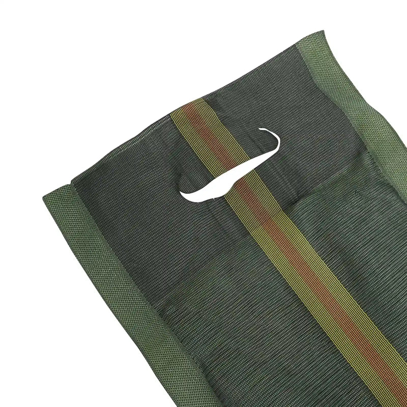 Sandbags 10 pcs Dark Green 100 x 25 cm HDPE