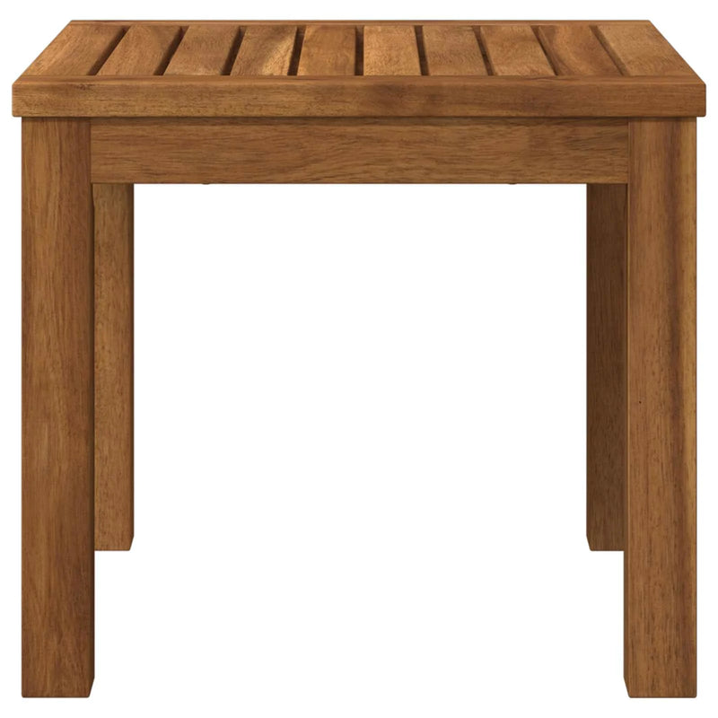 Coffee Table Natural 40 x 40.5 x 36 cm Solid Acacia Wood