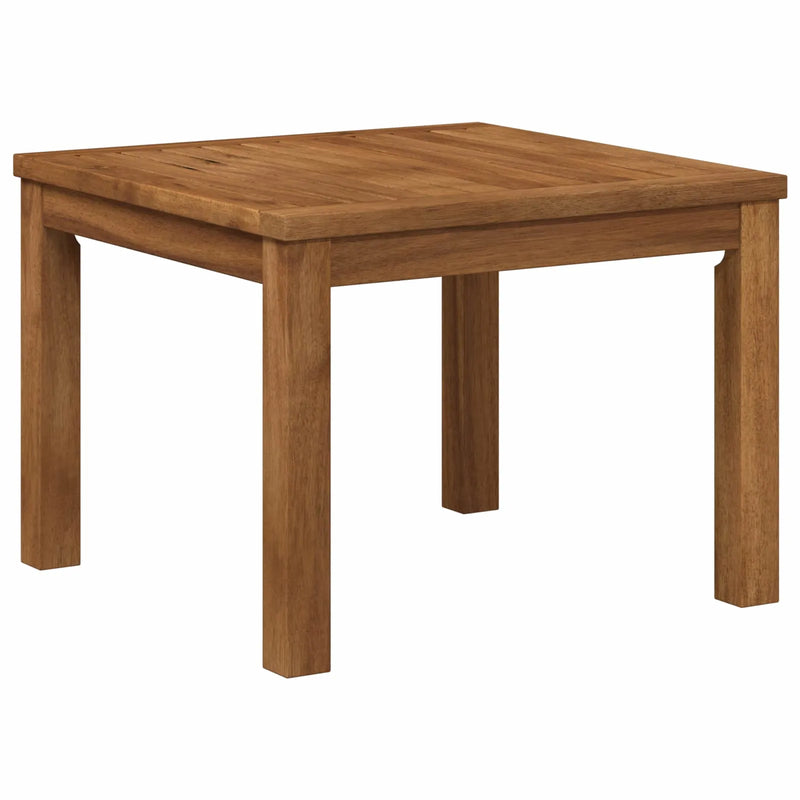 Coffee Table Natural 50 x 48.5 x 36 cm Solid Acacia Wood