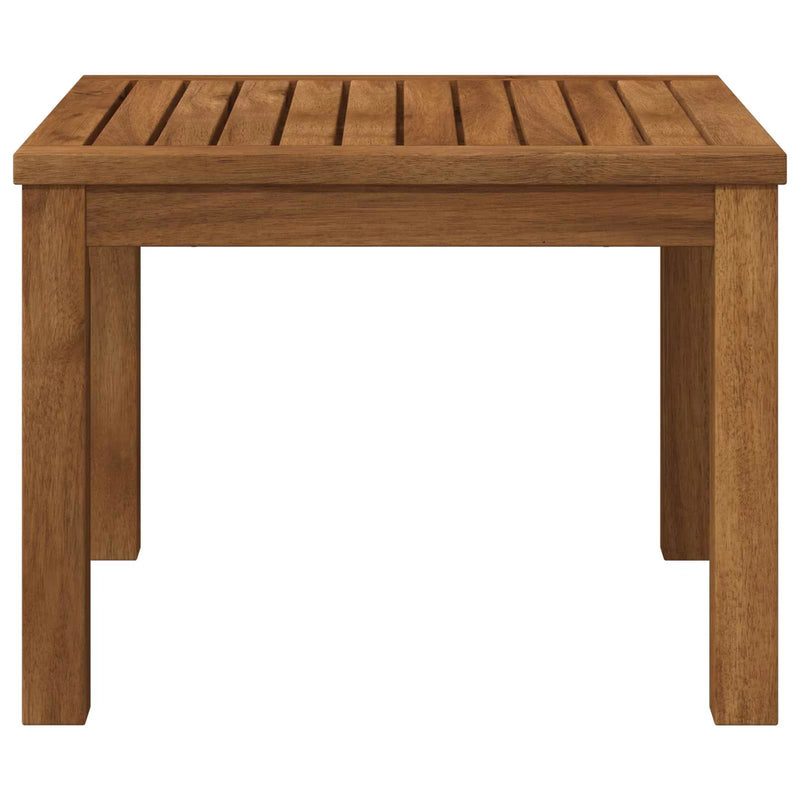 Coffee Table Natural 50 x 48.5 x 36 cm Solid Acacia Wood
