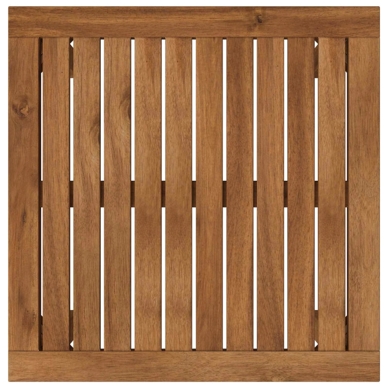 Coffee Table Natural 50 x 48.5 x 36 cm Solid Acacia Wood