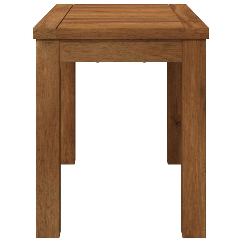 Coffee Table Natural 60.5 x 30 x 36 cm Solid Acacia Wood
