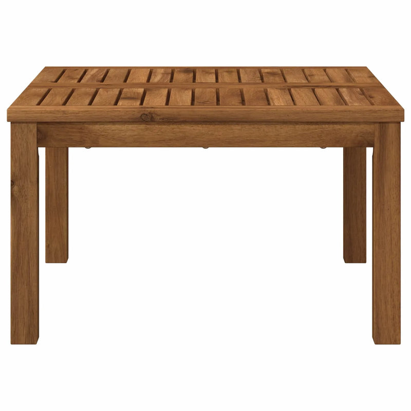 Coffee Table Natural 60 x 60.5 x 36 cm Solid Acacia Wood