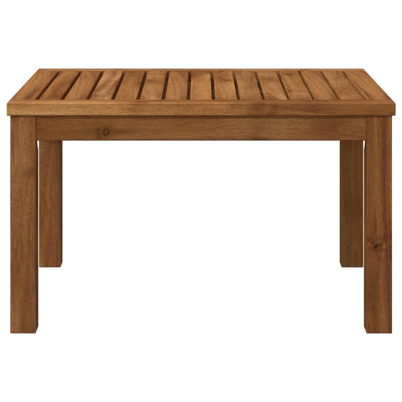 Coffee Table Natural 50 x 60.5 x 36 cm Solid Acacia Wood